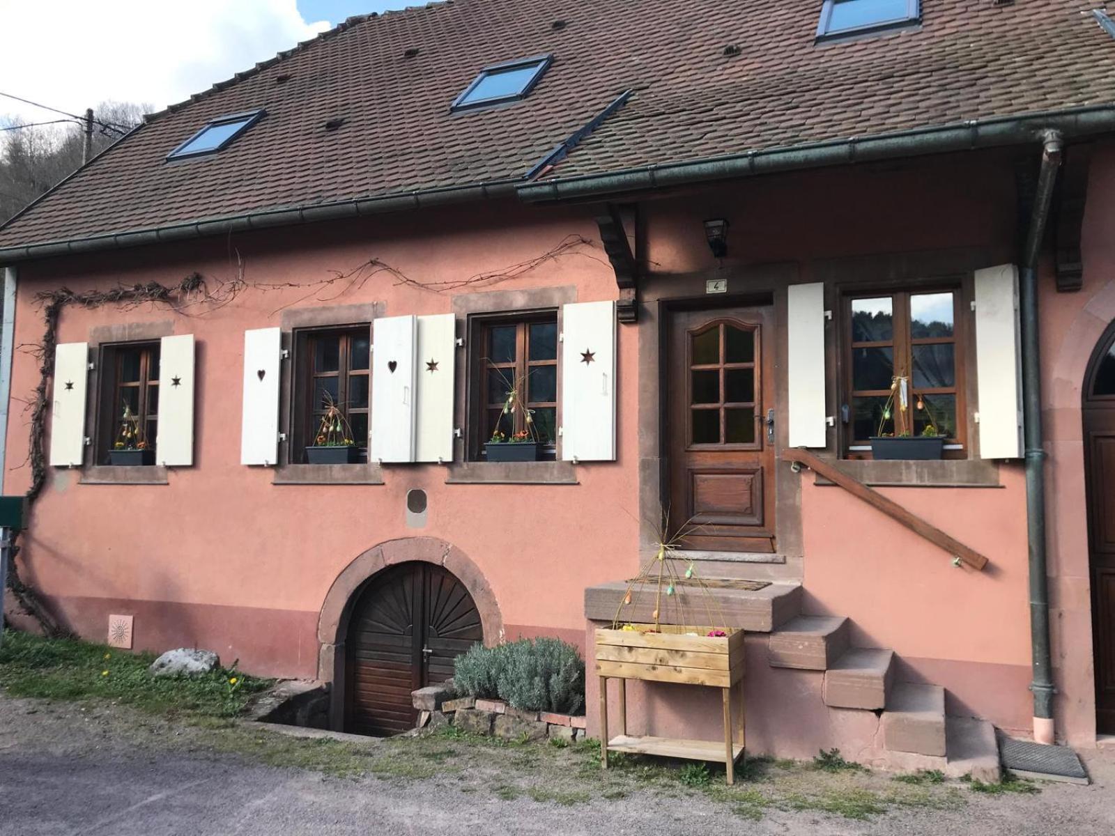 Ferienwohnung La Fermette Vosgienne De La Goutte Steige Exterior foto